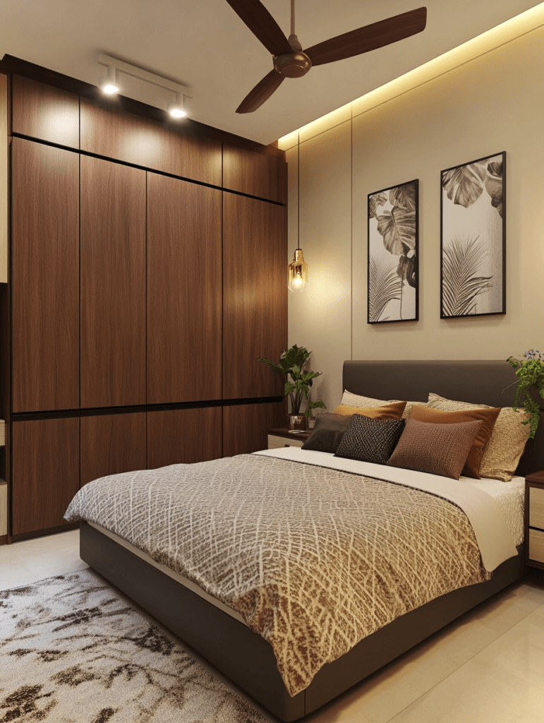 Modern Bedroom Design Ideas by Kontact Interiors